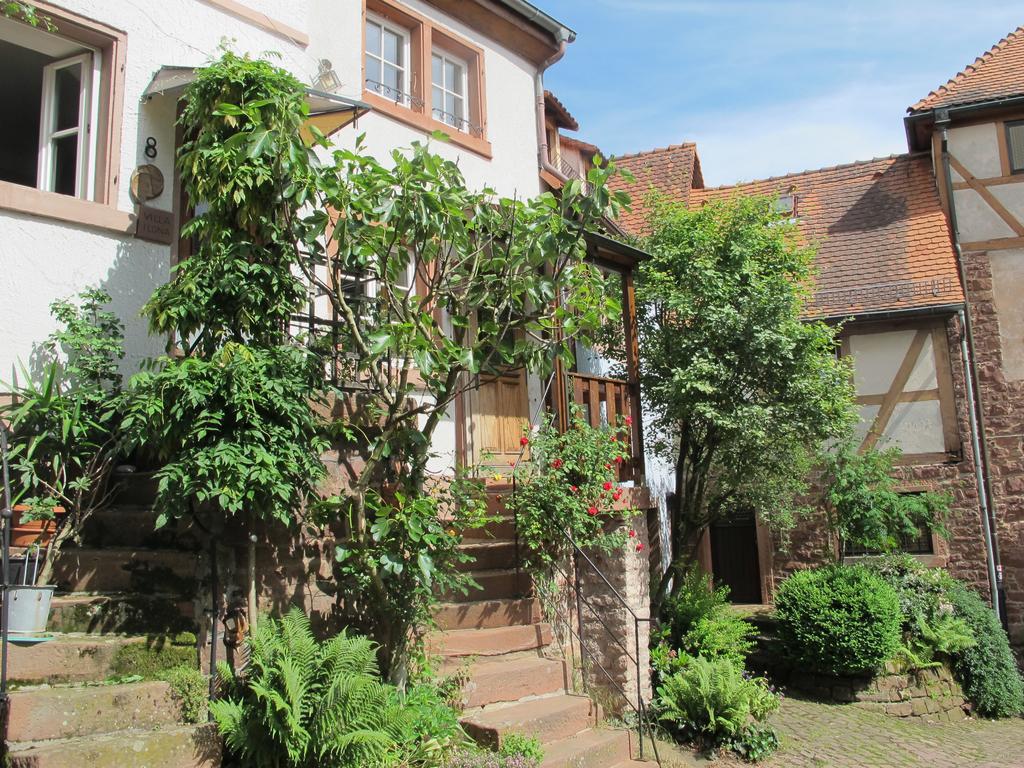 Historisches Ferienhaus Veste Dilsberg Neckargemünd エクステリア 写真