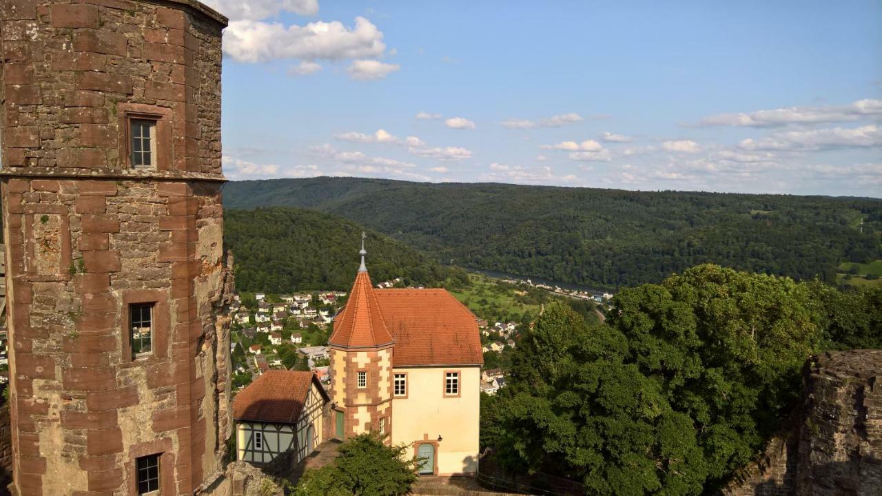 Historisches Ferienhaus Veste Dilsberg Neckargemünd エクステリア 写真